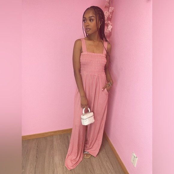 🌸 Pink Jumpsuit S-XL 🌸 - Picture 4 of 7